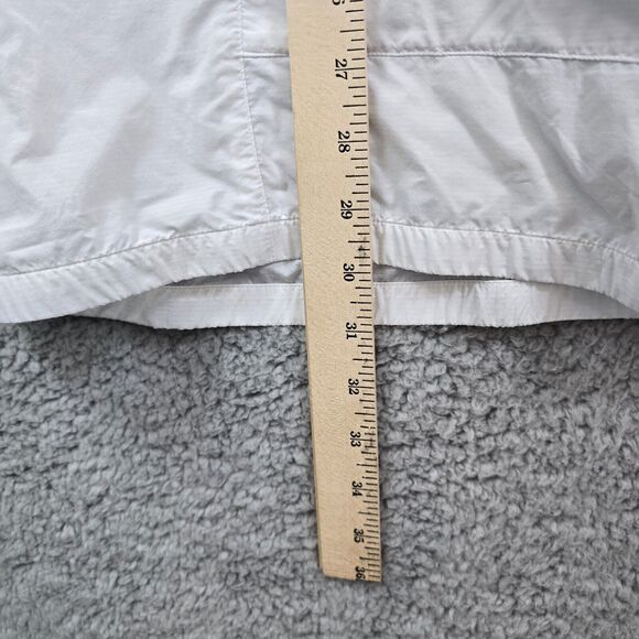 NWT Columbia Men's White Hooded Windbreaker Size 2XL **FLAW** - Picture 10 of 12
